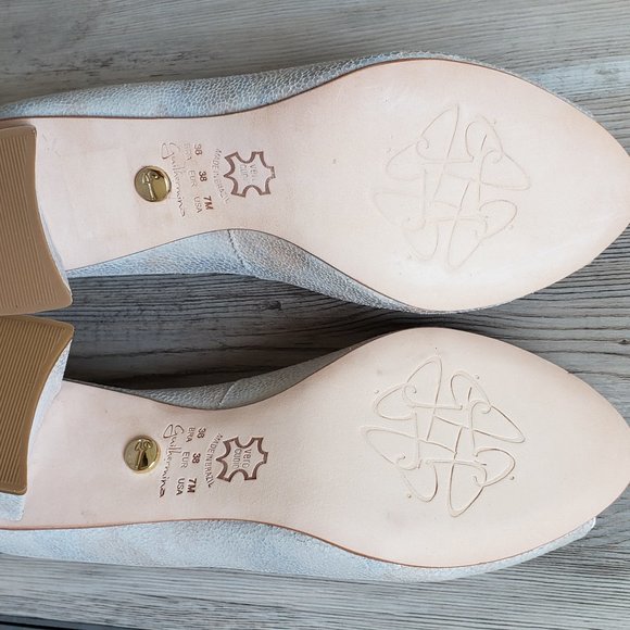 Anthropologie Off-White Peep-toe US07 EU38 - Picture 4 of 6